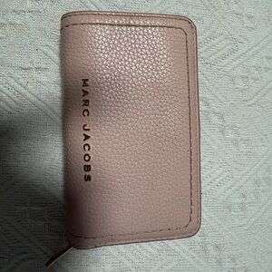 Marc Jacobs Blush Pink Textured Wallet